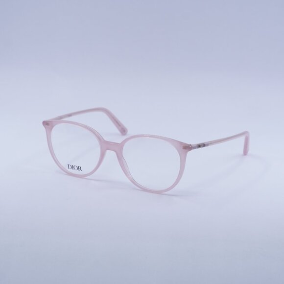 🕶️ New Dior MINI CD O B1I 4000 51mm Eyeglasses - Shiny Light Pink Frame - Picture 1 of 11